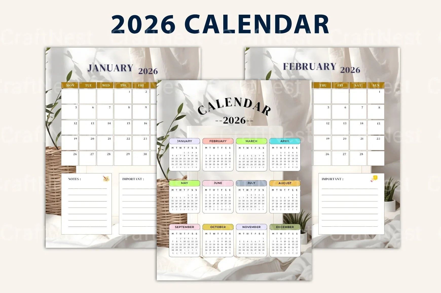 Complete House Management Binder for Efficient Home Organization - CraftNest - Digital Crafting and Art