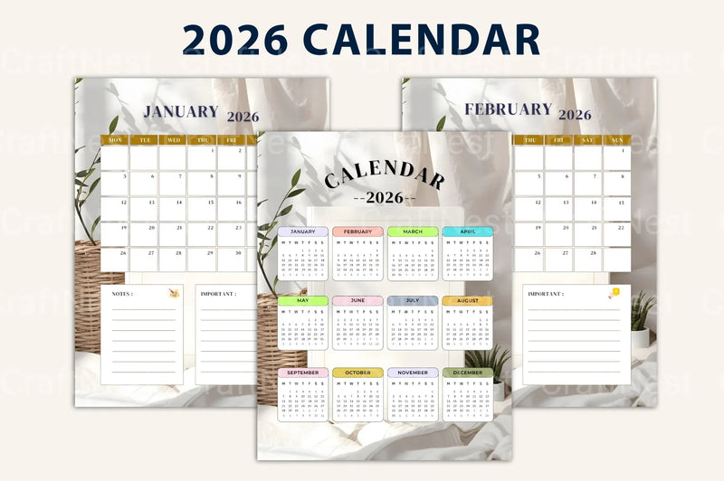 Complete House Management Binder for Efficient Home Organization - CraftNest - Digital Crafting and Art