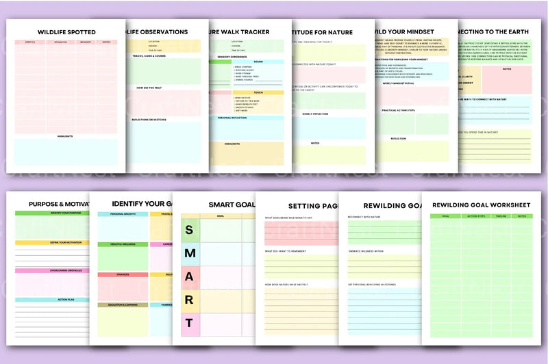 Rewild Your Life Planner - CraftNest - Digital Crafting and Art