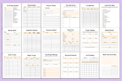 Craft Business Planner Guide - CraftNest - Digital Crafting and Art