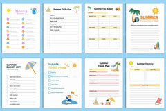 Summer Planner for Kids - CraftNest - Digital Crafting and Art