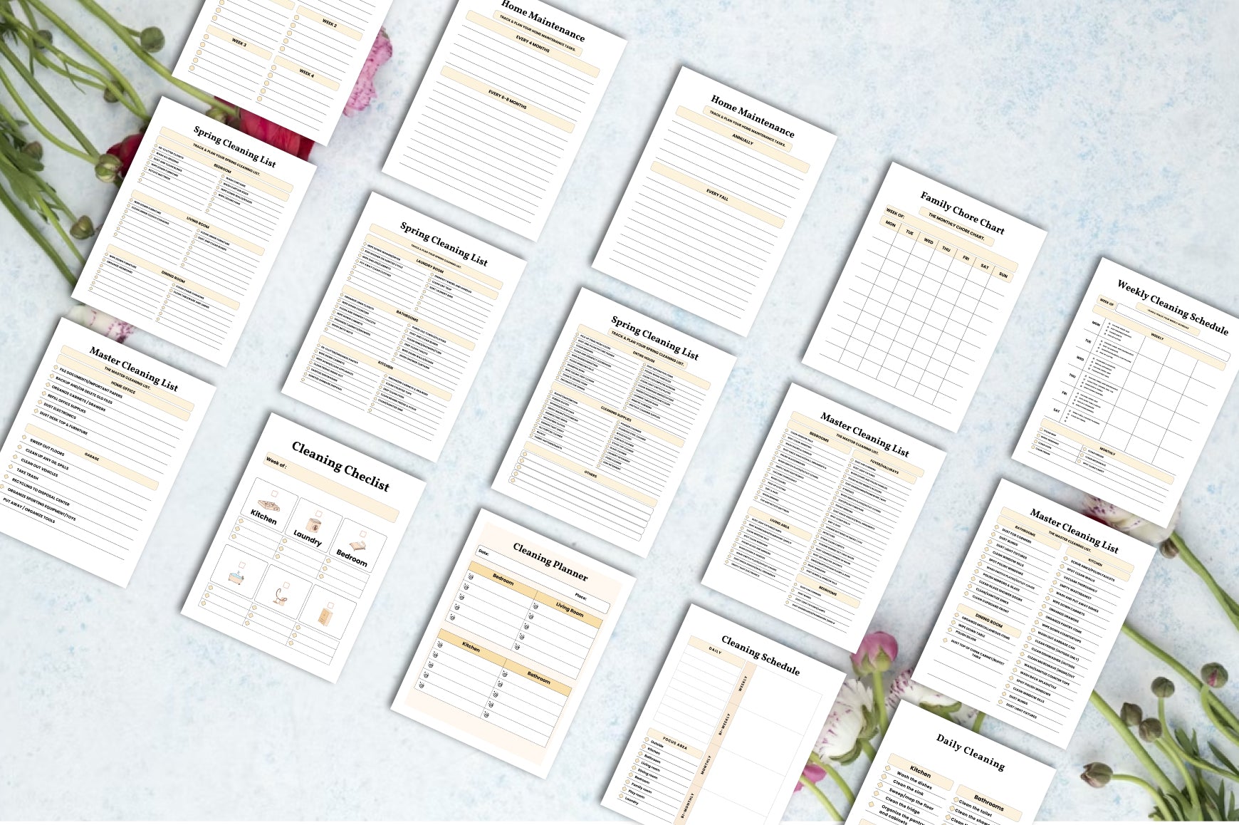 Cleaning Planner Guide