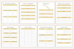 Baby Milestone Tracker - CraftNest - Digital Crafting and Art