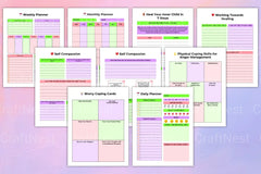 PTSD Trauma Processing Workbook - CraftNest - Digital Crafting and Art