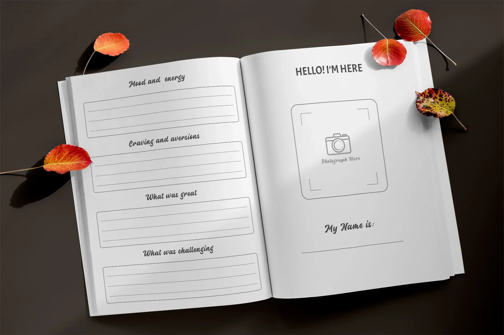 Baby Memory Book Planner - CraftNest - Digital Crafting and Art