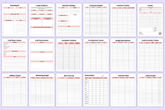 Craft Business Planner Guide - CraftNest - Digital Crafting and Art