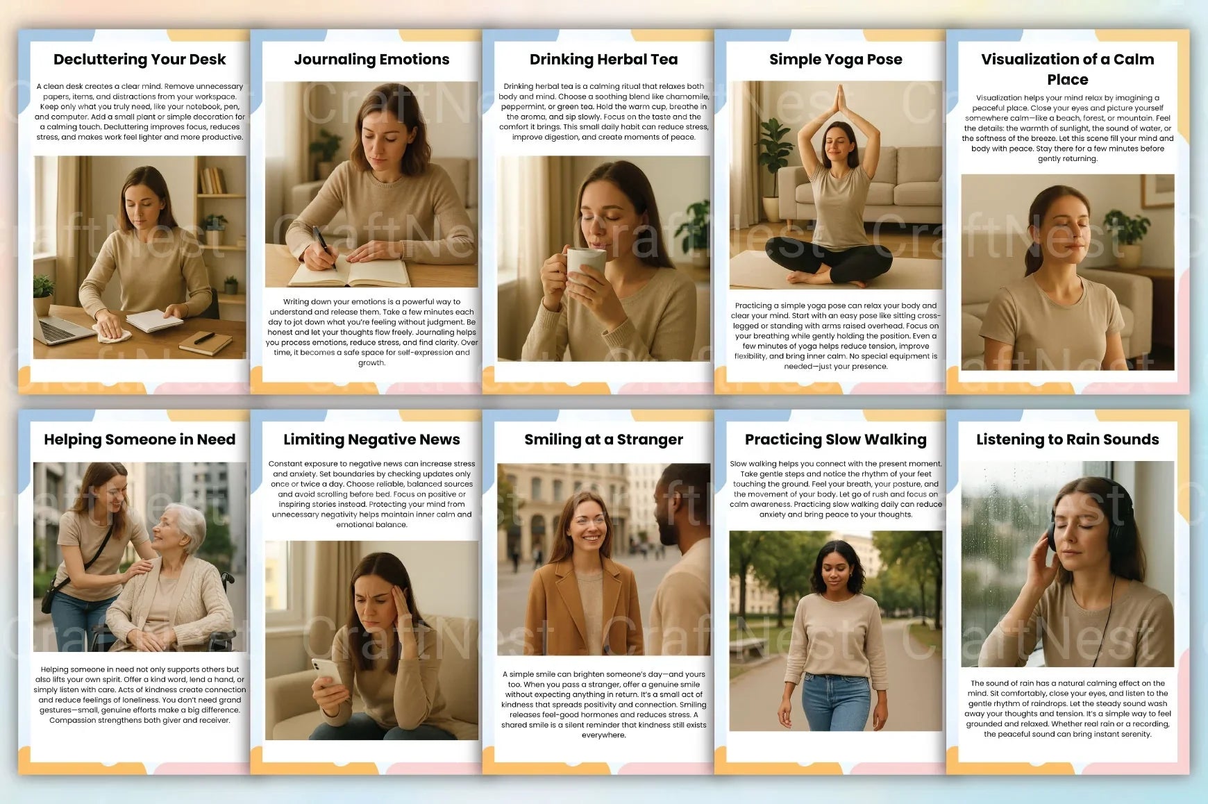 Mental Health Guidebook - CraftNest - Digital Crafting and Art