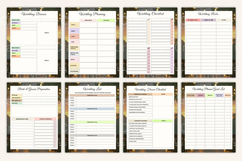 Ultimate Wedding Planning Guide - CraftNest - Digital Crafting and Art