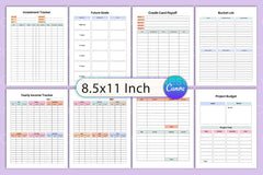 Budget Planner Template - CraftNest - Digital Crafting and Art