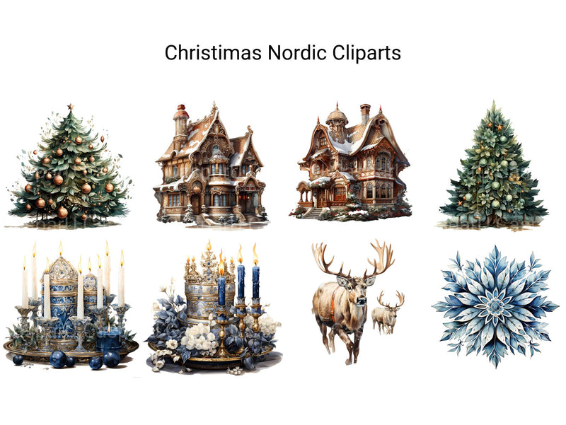 Iceland Christmas Clipart - CraftNest