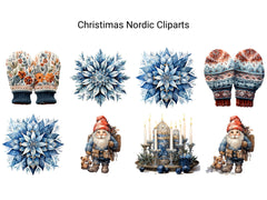 Iceland Christmas Clipart - CraftNest