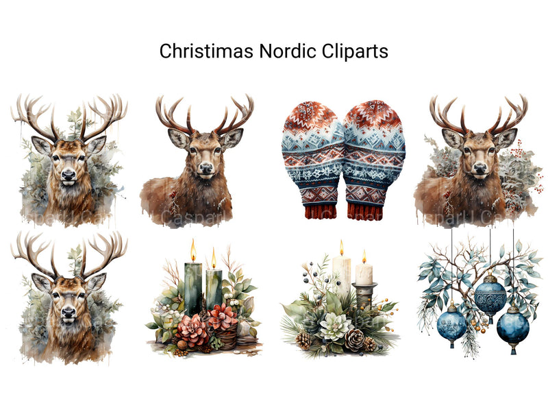 Iceland Christmas Clipart - CraftNest