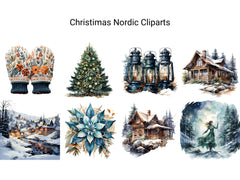 Iceland Christmas Clipart - CraftNest