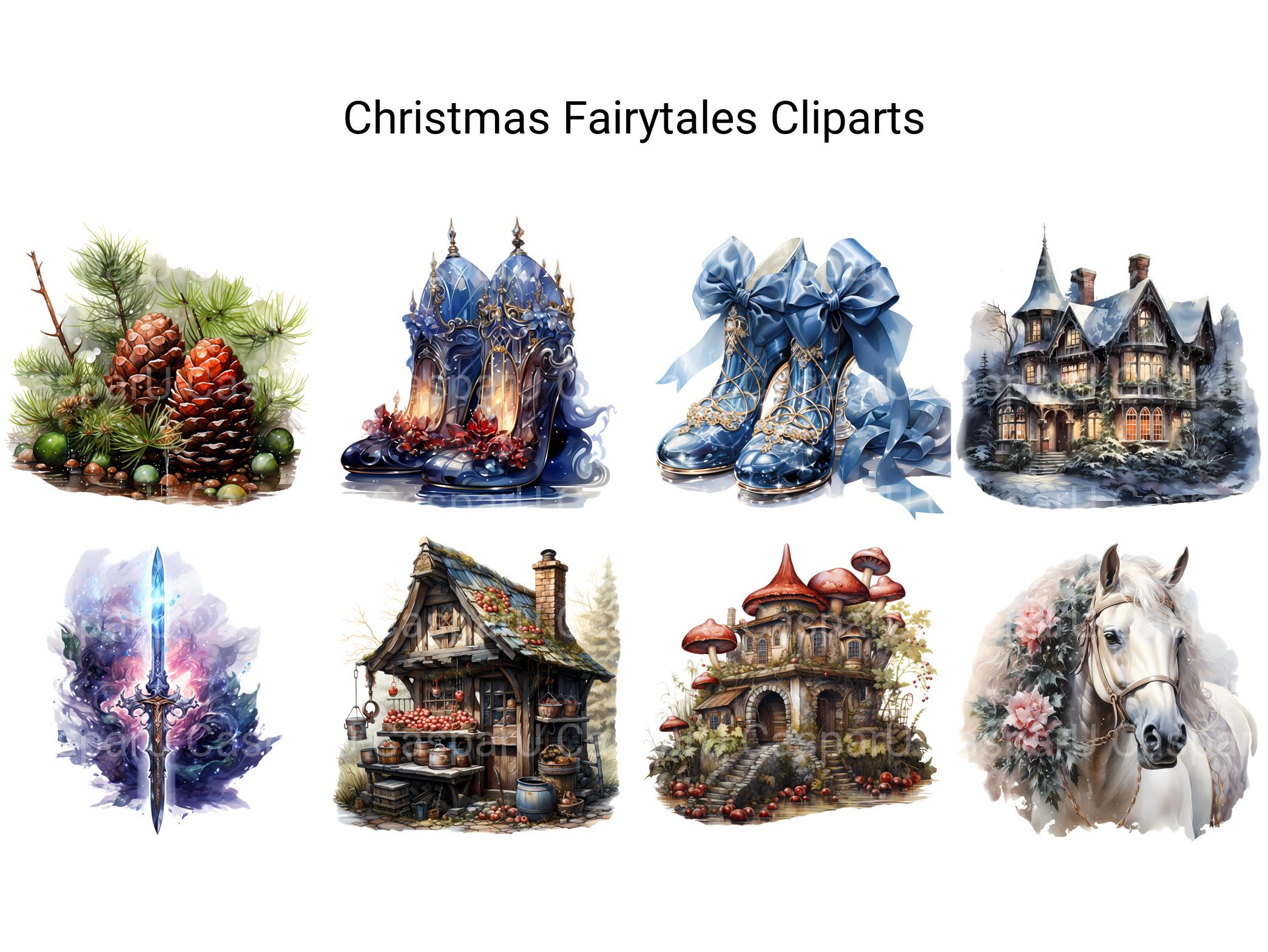 Christmas Fairytales Clipart - CraftNest