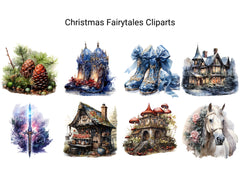 Christmas Fairytales Clipart - CraftNest