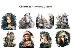 Christmas Fairytales Clipart - CraftNest