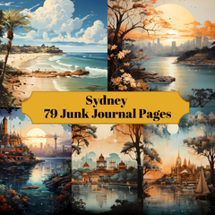 Sydney Junk Journal Pages - CraftNest