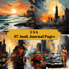 USA Junk Journal Pages