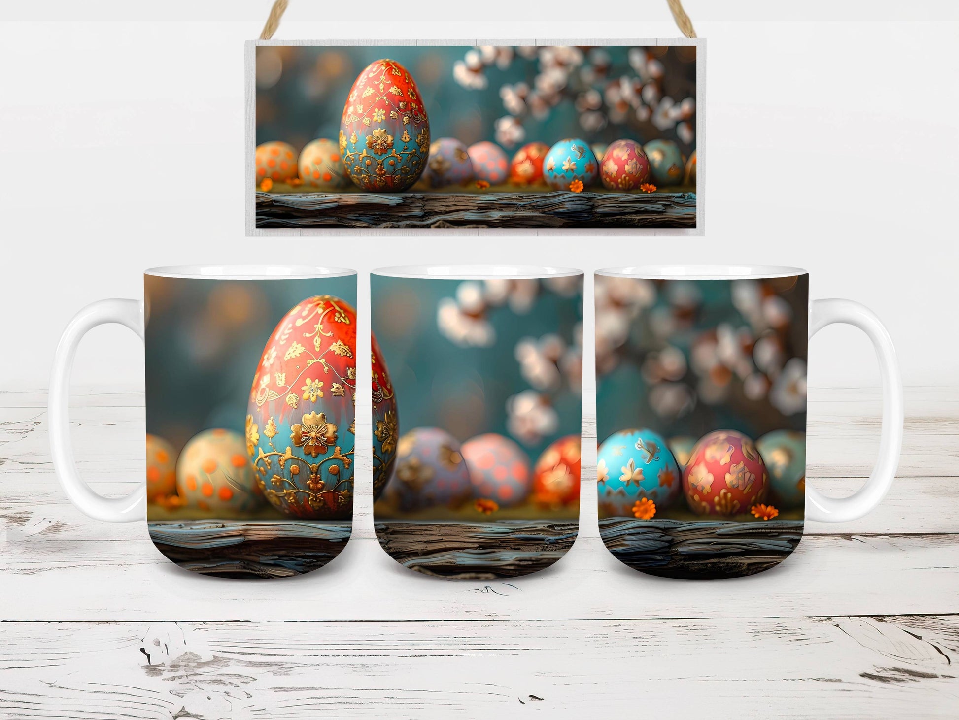 Vintage Easter 1 Mug Wrap - CraftNest