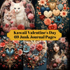 Kawaii Valentine's Day Junk Journal Pages