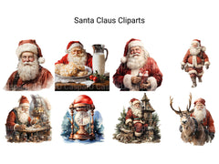 Santa Claus Clipart - CraftNest