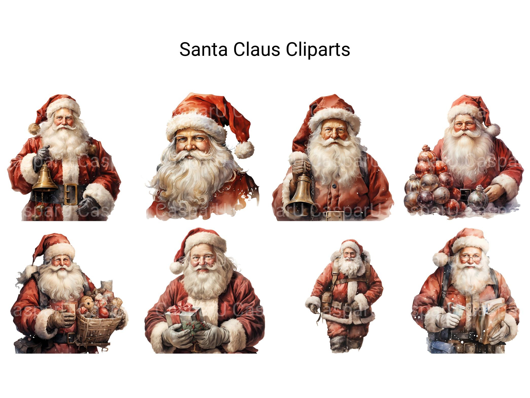 Santa Claus Clipart - CraftNest