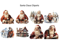 Santa Claus Clipart - CraftNest