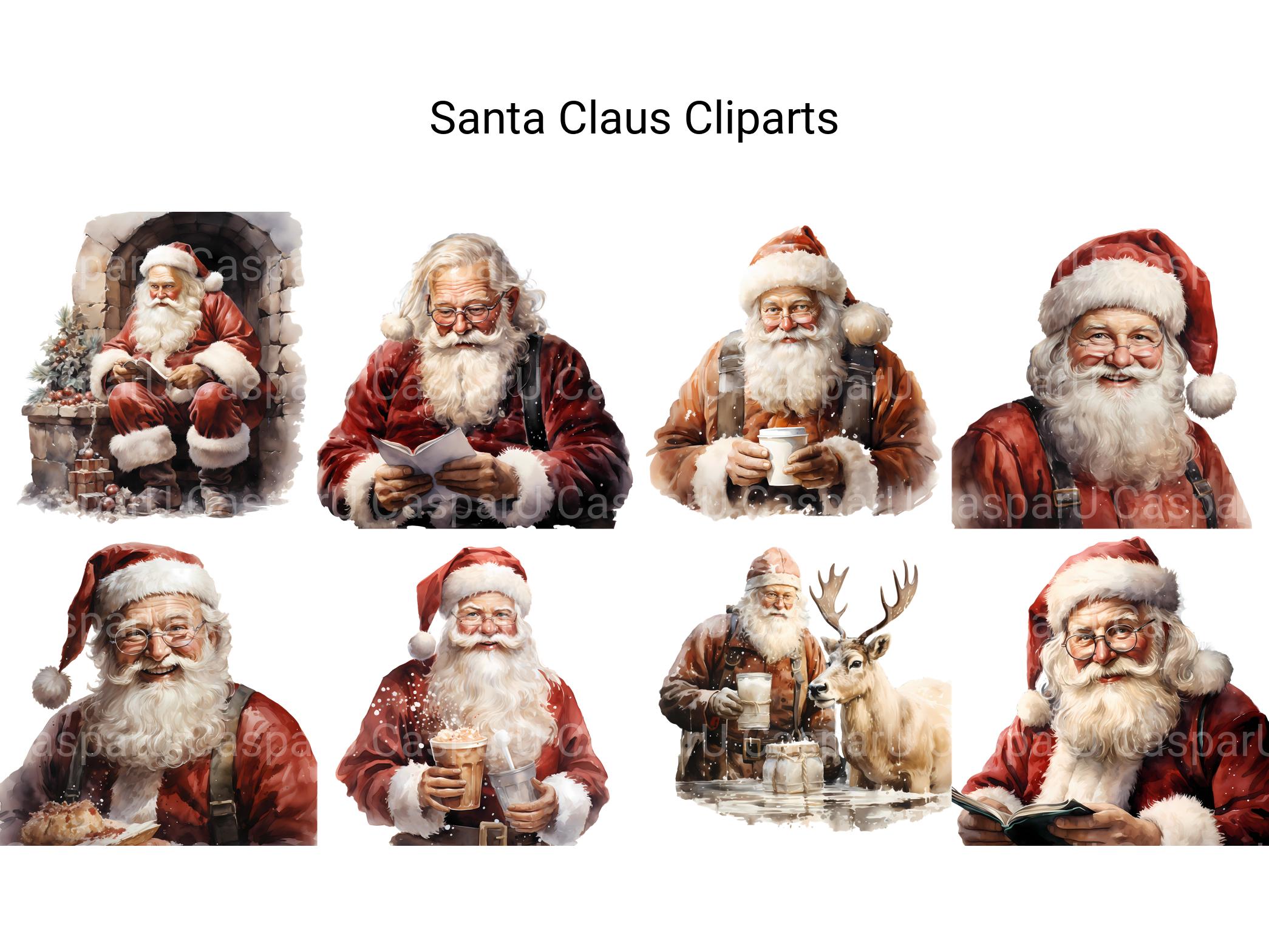 Santa Claus Clipart - CraftNest