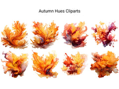 Autumn Hues Clipart - CraftNest