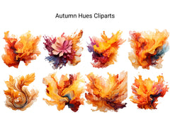 Autumn Hues Clipart - CraftNest