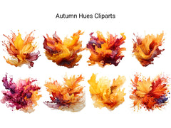 Autumn Hues Clipart - CraftNest