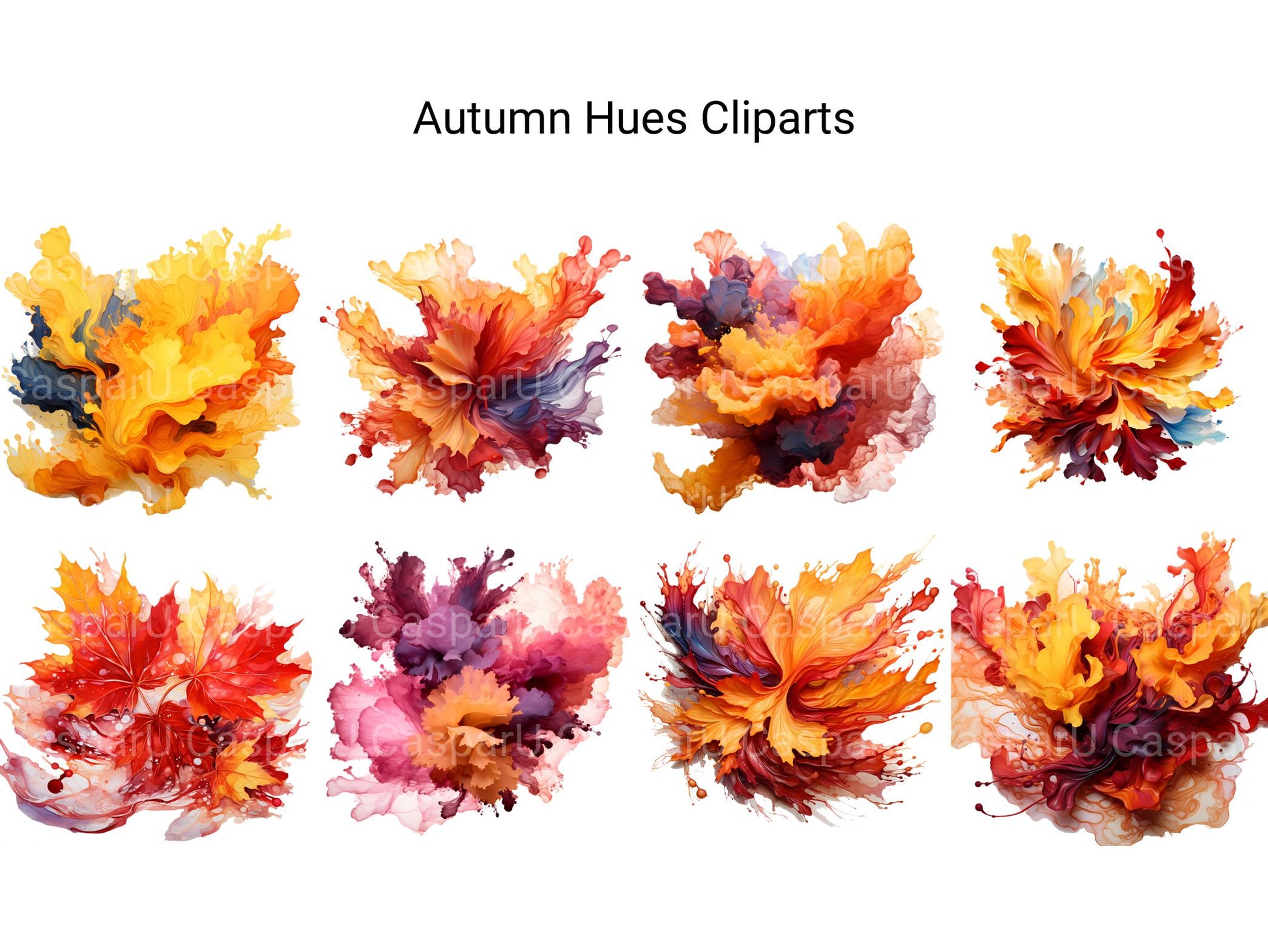 Autumn Hues Clipart - CraftNest