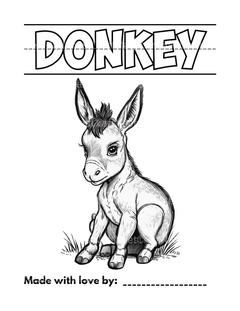 Farmhouse Animal Coloring Book - CraftNest - Digital Crafting and Art