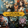 Crafty Spring Junk Journalseiten