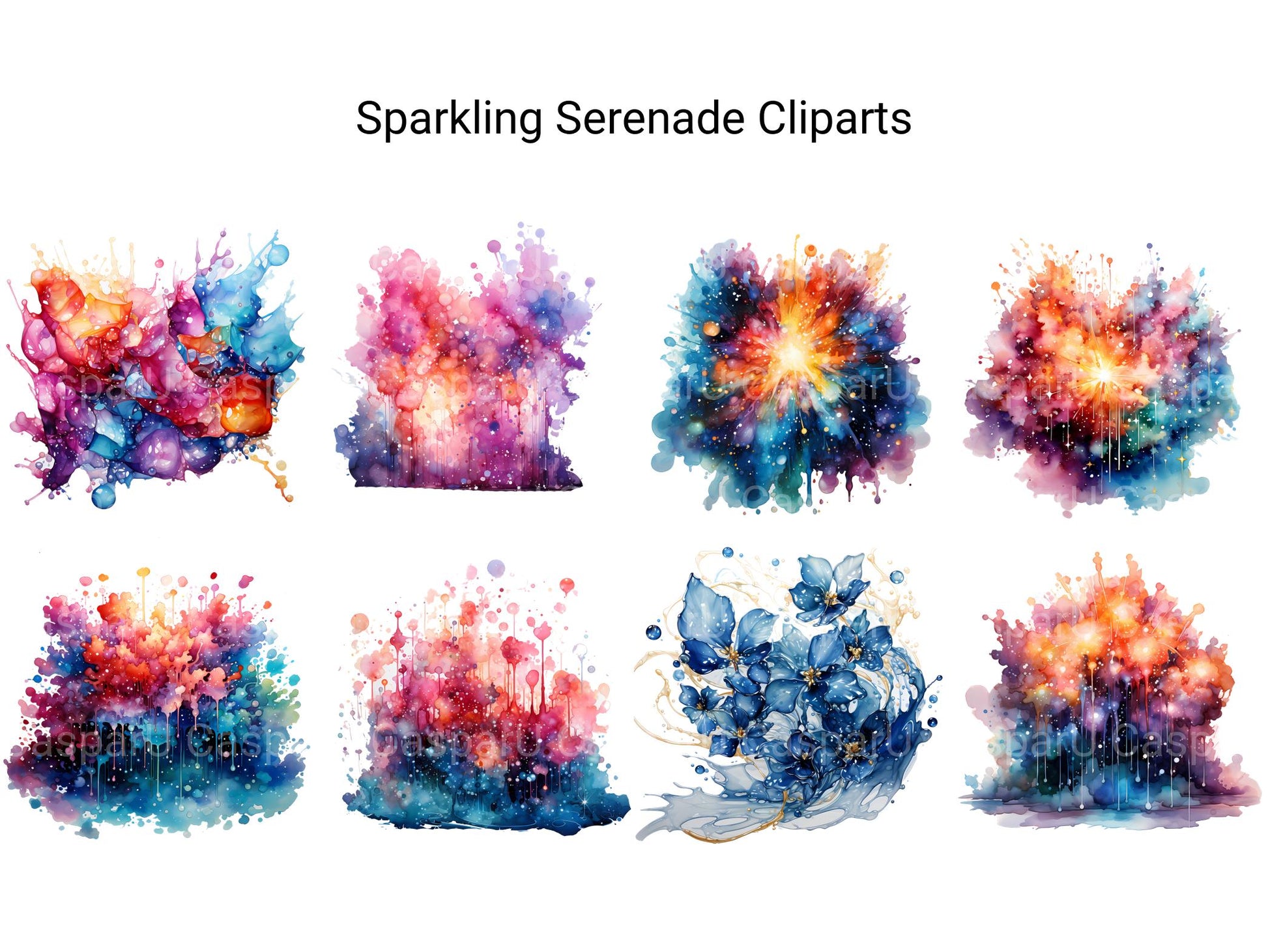 Sparkling Serenade Clipart - CraftNest