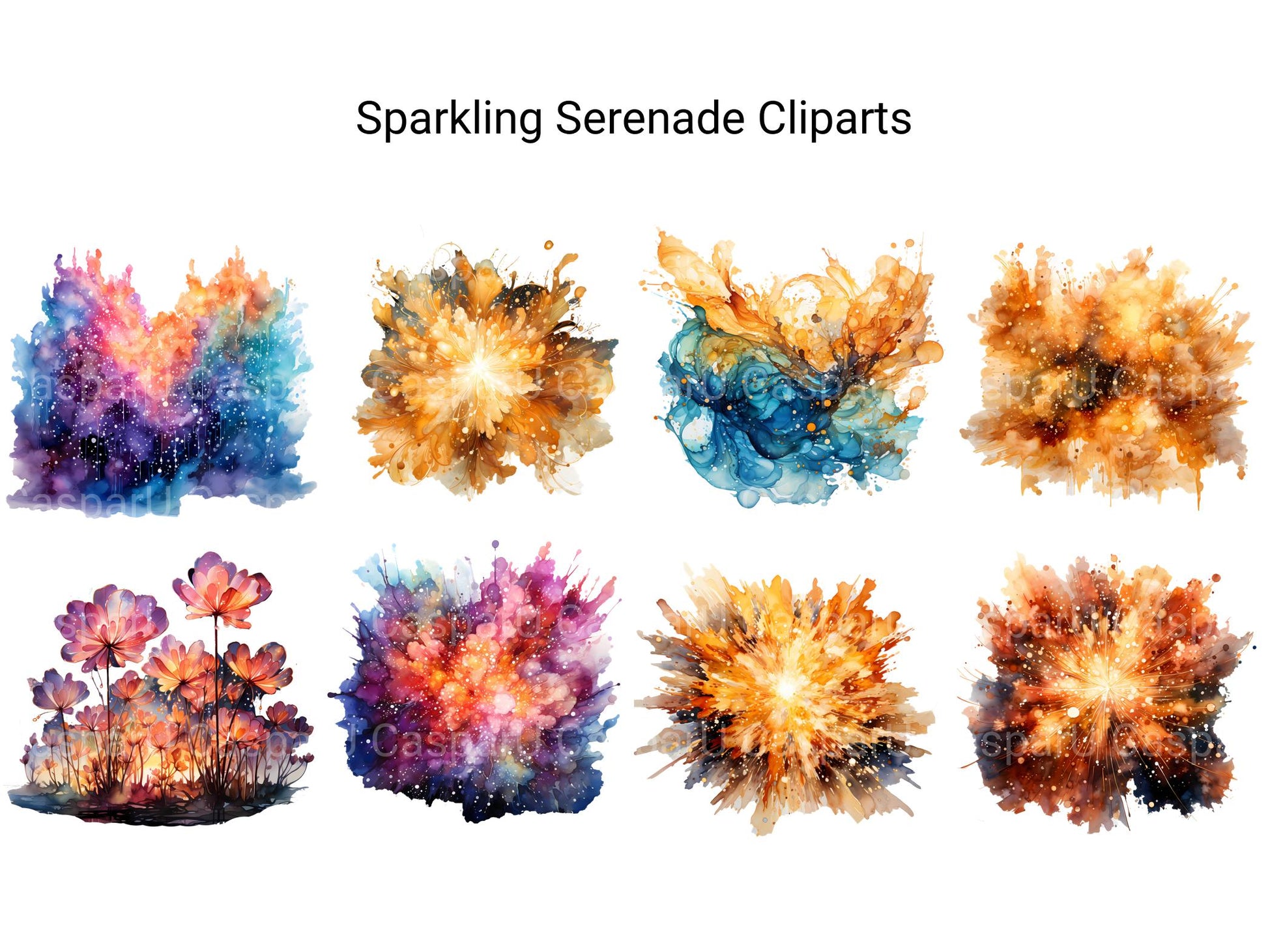 Sparkling Serenade Clipart - CraftNest