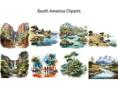 South America Clipart - CraftNest