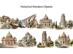 Historical Wonders Clipart - CraftNest