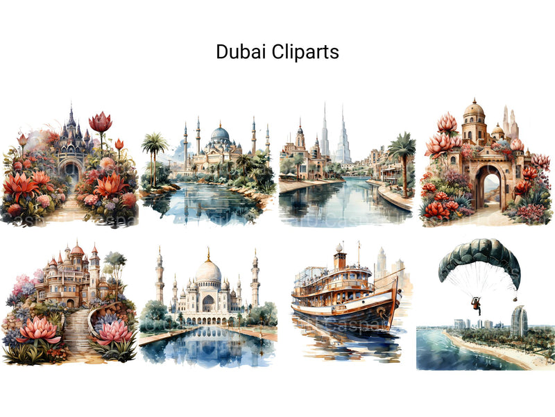 Dubai Clipart - CraftNest