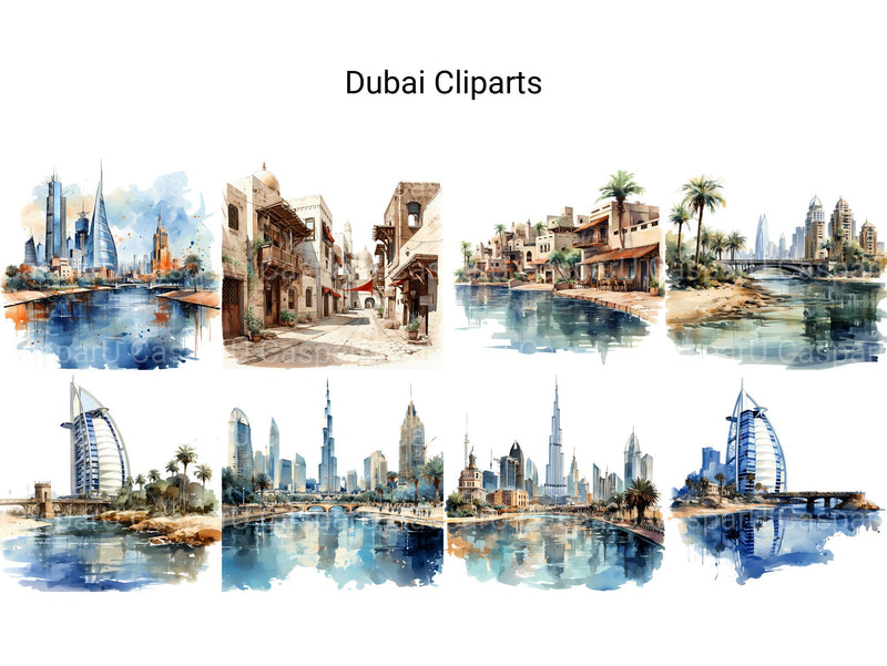 Dubai Clipart - CraftNest