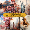 USA in Spring Junk Journal Pages