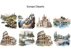 Europe Clipart - CraftNest