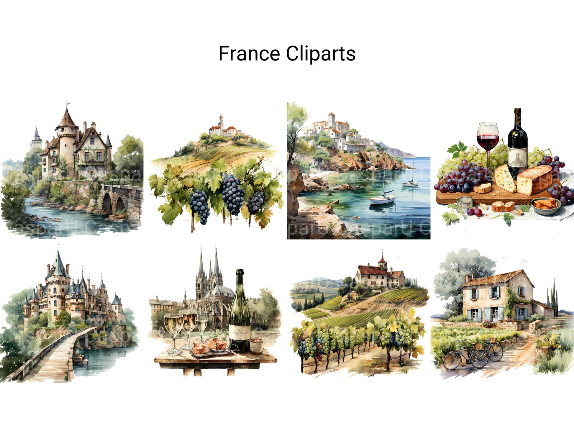 France Clipart - CraftNest