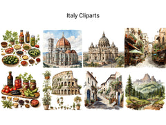 Italy Clipart - CraftNest