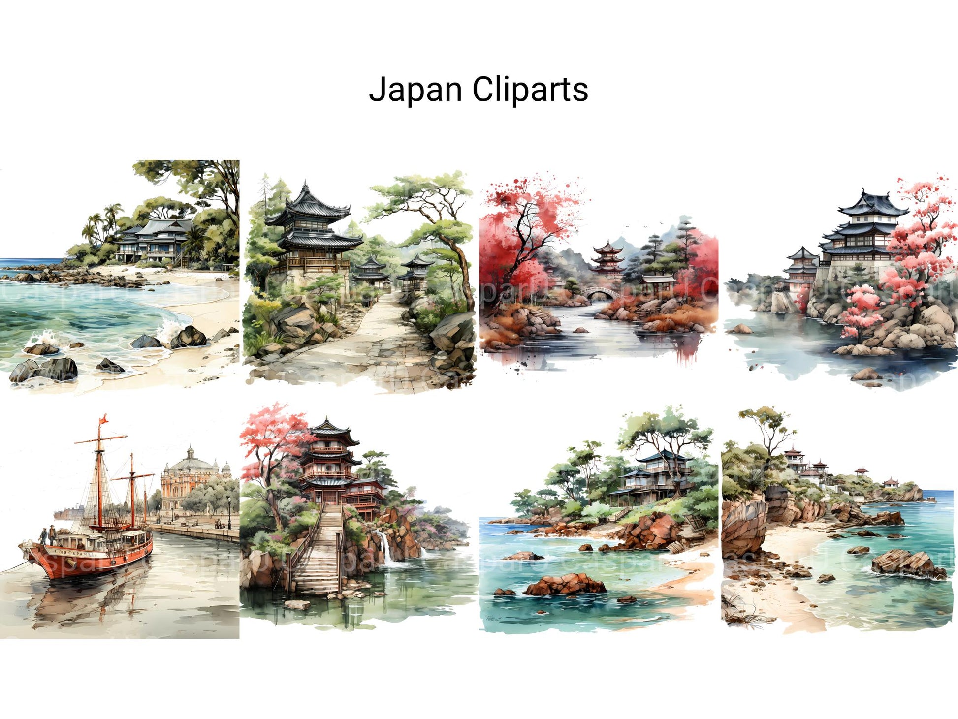 Japan Clipart - CraftNest