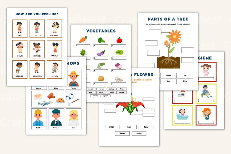 Educational Posters for Kids - CraftNest - Digital Crafting and Art