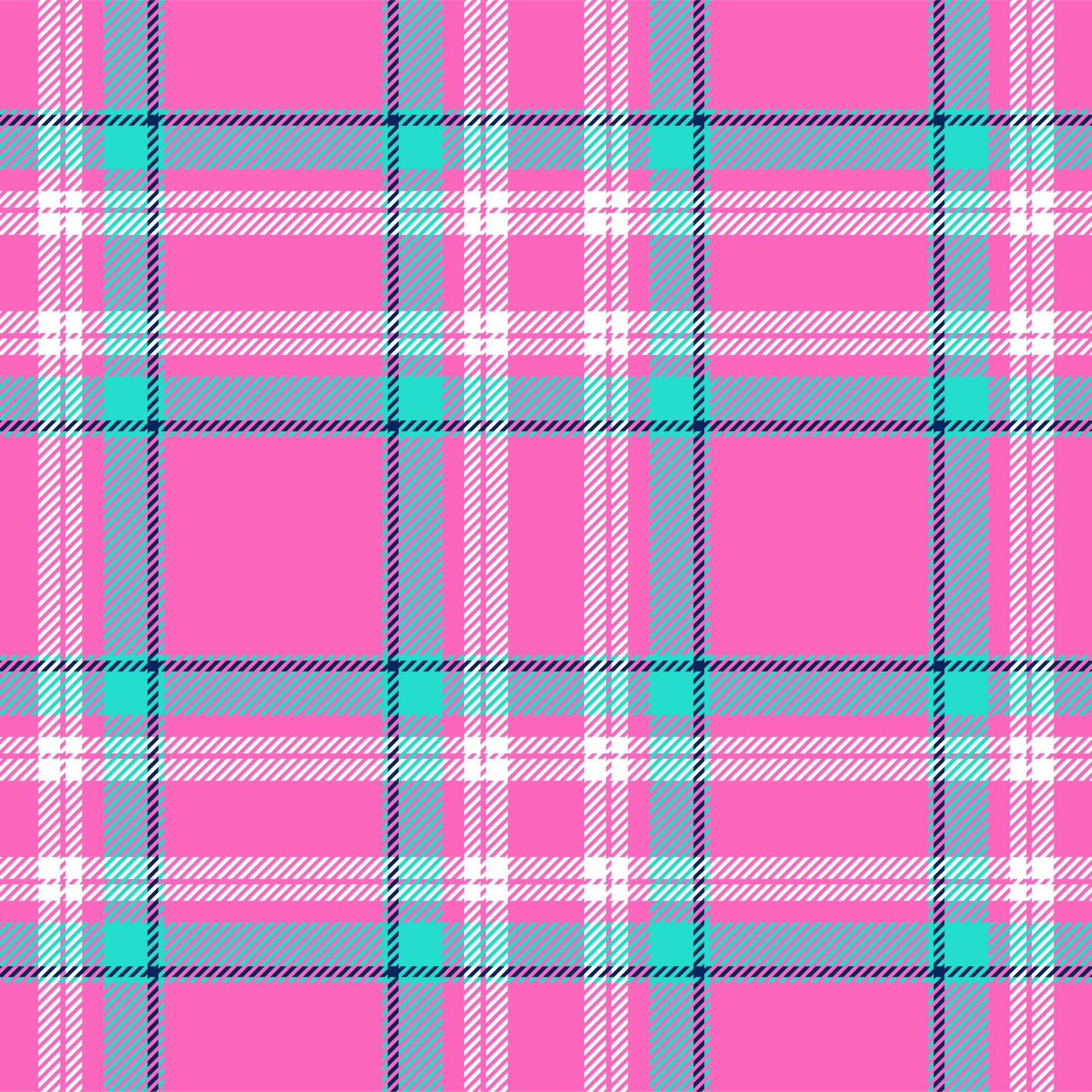 Pink Tartan Seamless Digital Paper - CraftNest - Digital Crafting and Art