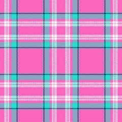 Pink Tartan Seamless Digital Paper - CraftNest - Digital Crafting and Art