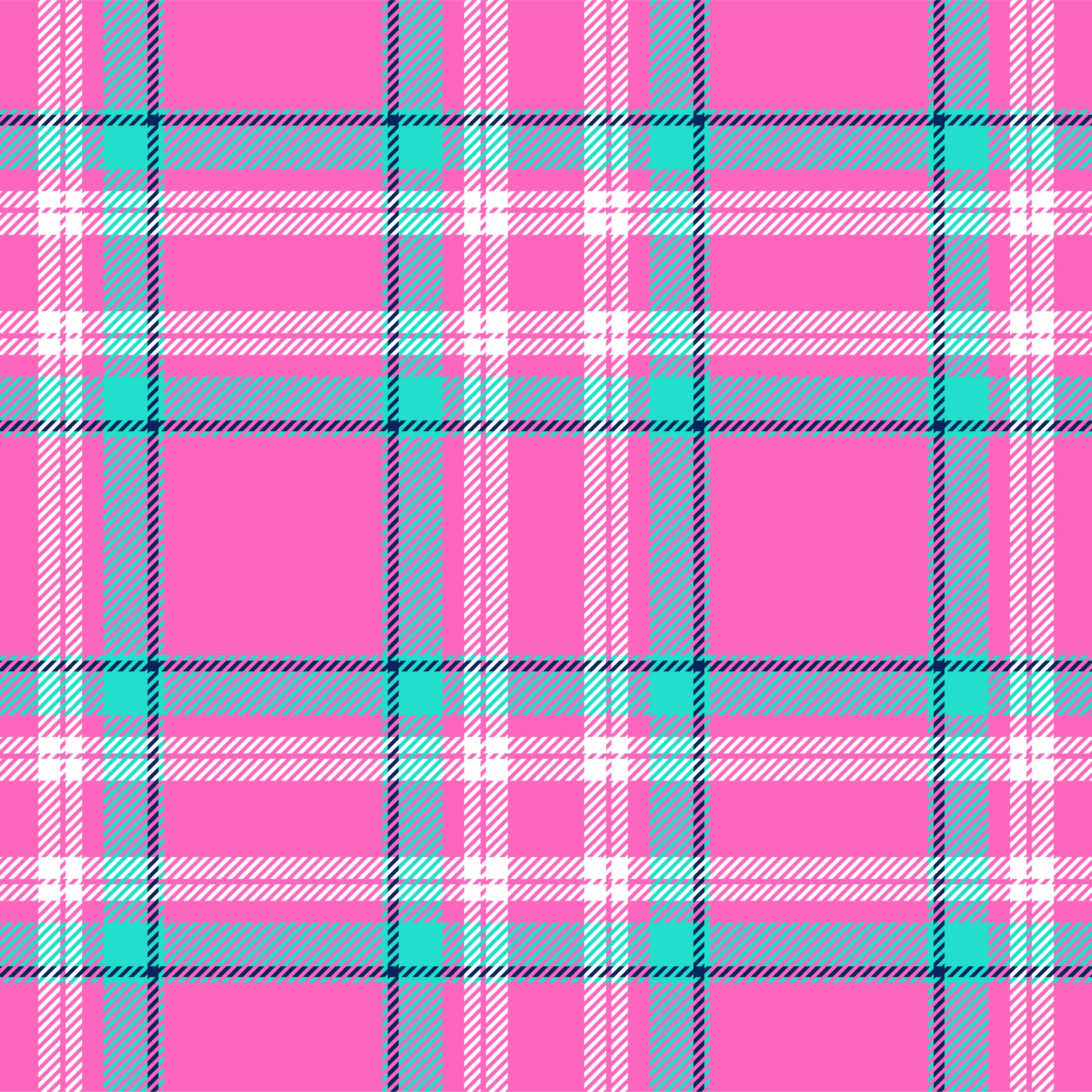 Pink Tartan Seamless Digital Paper - CraftNest - Digital Crafting and Art