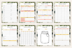 Savings Budget Organizer - CraftNest - Digital Crafting and Art